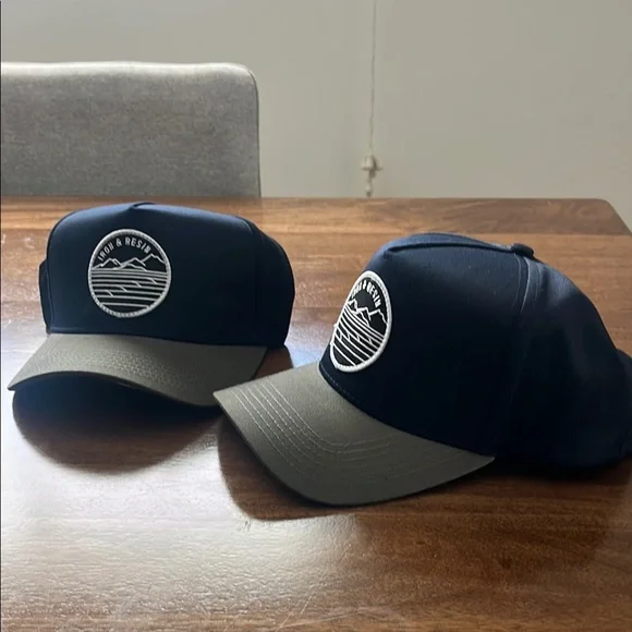 Iron & Resin Navy and Tan Cap - Picture 5 of 5